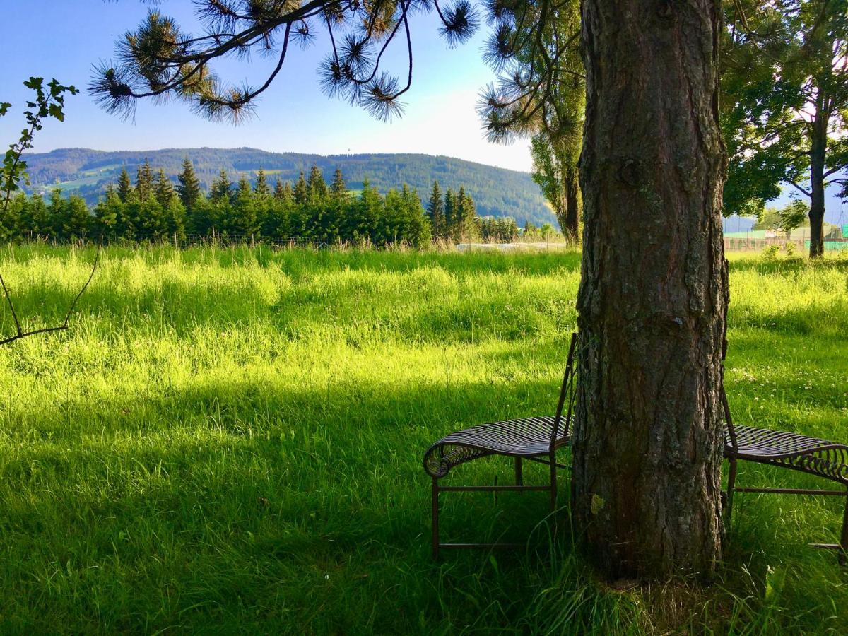 Naturforsthaus Gartenblick Fuer Hunde - Und Naturverbundene Menschen Bed and Breakfast Preitenegg Eksteriør billede