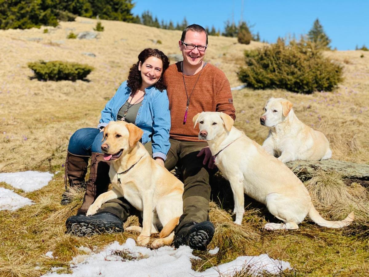 Naturforsthaus Gartenblick Fuer Hunde - Und Naturverbundene Menschen Preitenegg Eksteriør billede